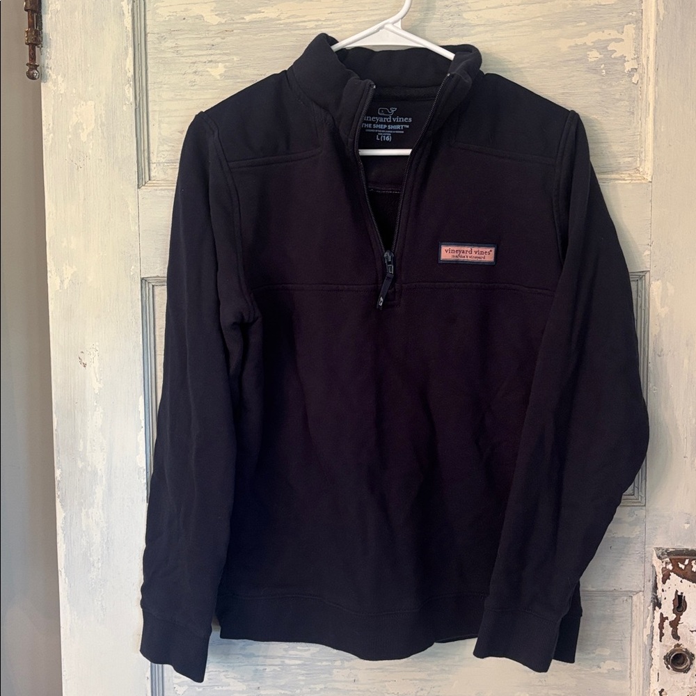Vineyard Vines Navy Quarter-Zip Pullover